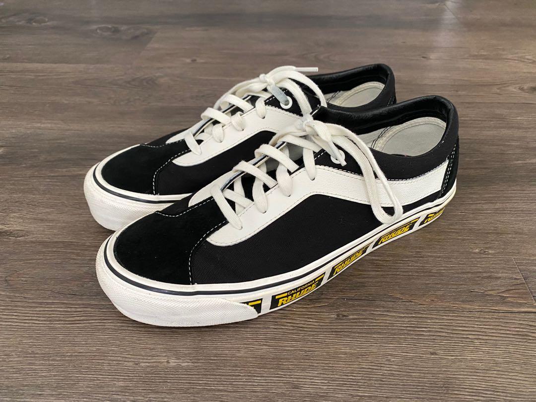 Vans x RHUDE Bold Ni Black Men s Fashion Footwear Sneakers on Carousell