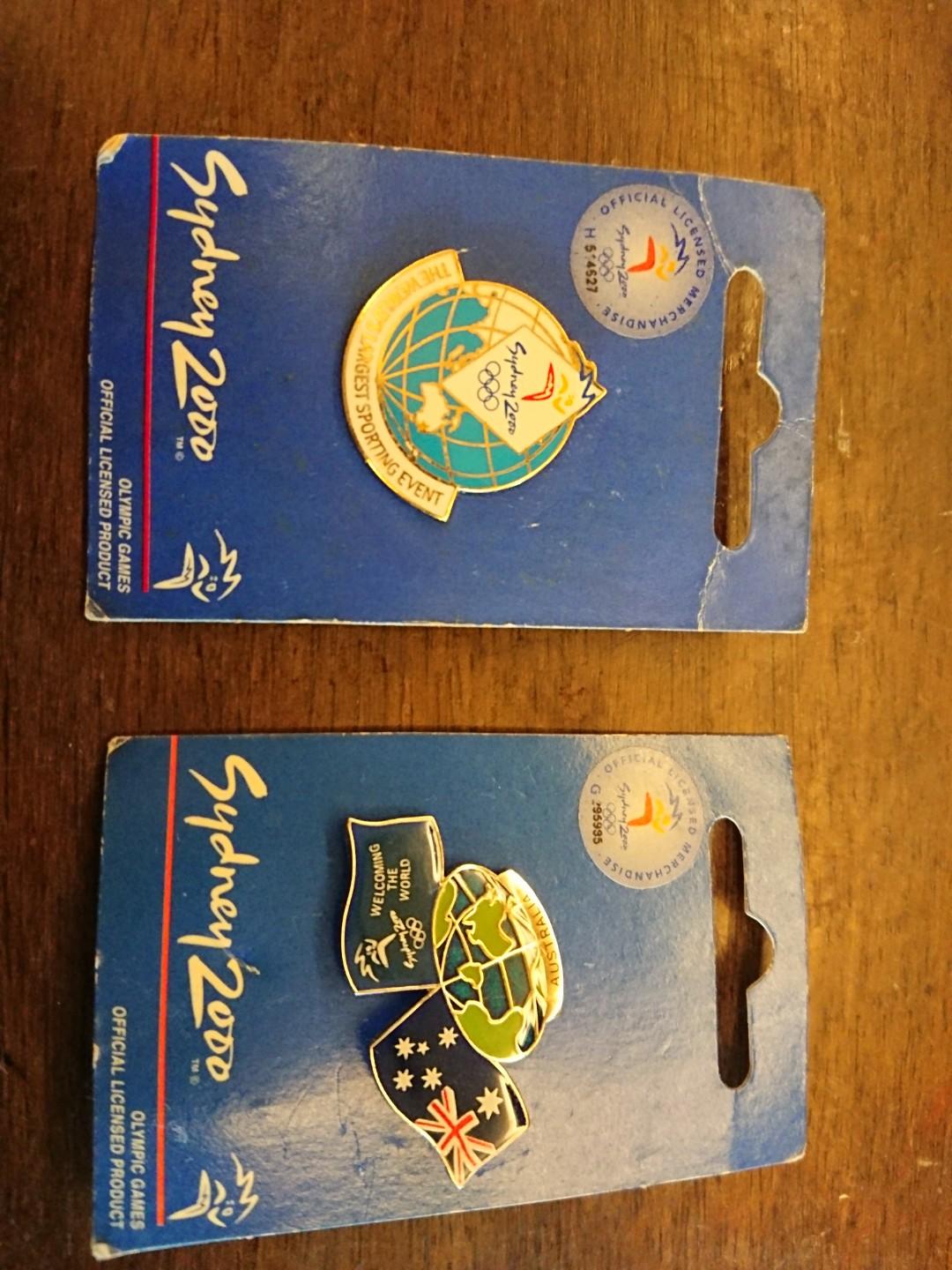 Vintage sydney 2000 olympic pin, Hobbies & Toys, Collectibles ...
