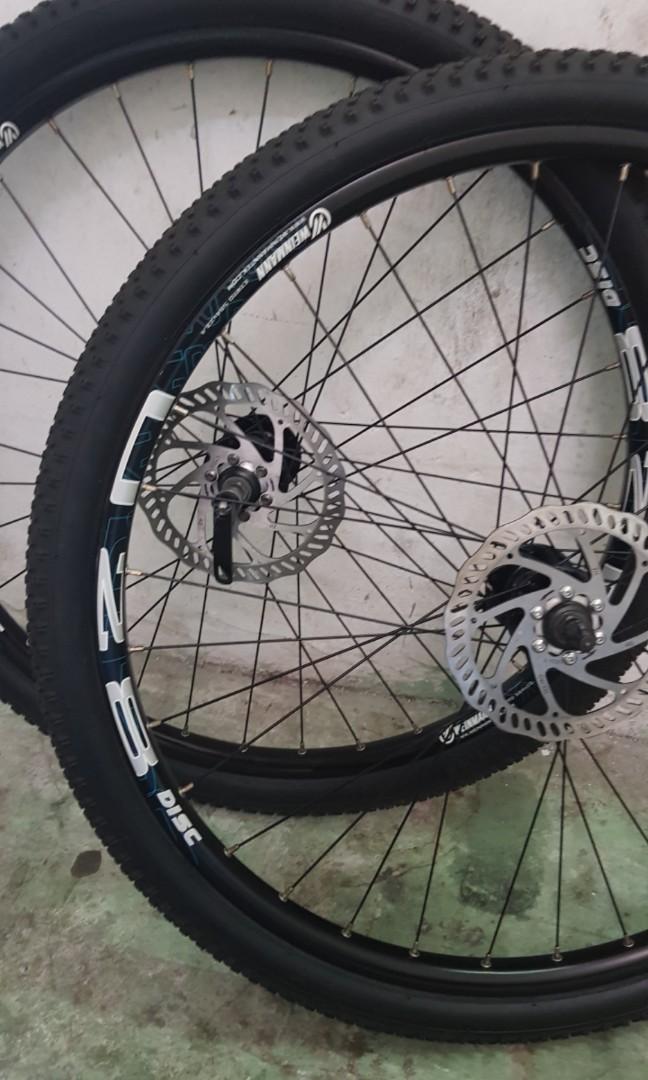 27.5 Weinmann U28 rims with rotor tire tube