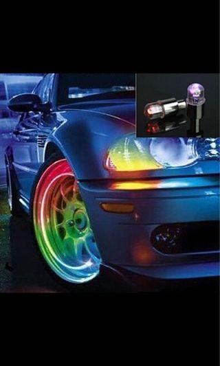 Car, Motorbike, Bicycle Tire Tyre Multicolour LED light!