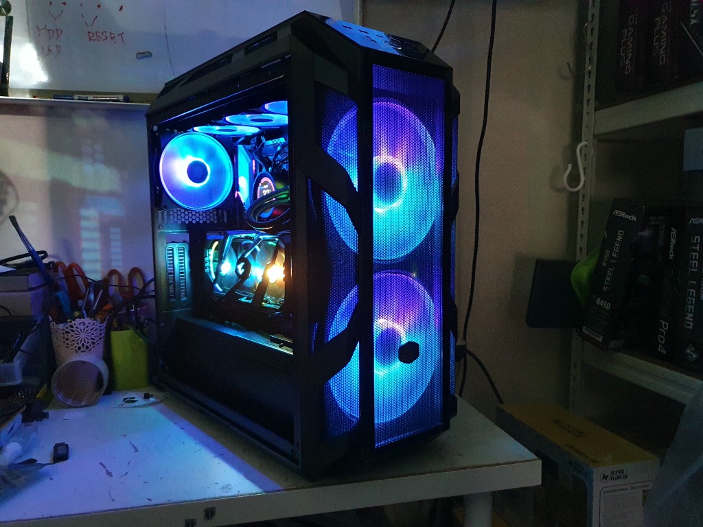 16 CORES MONSTER EXTREME HIGH END GAMING PC DESKTOP FOR VIDEO EDITING