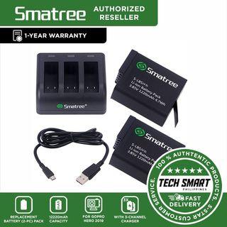 Smatree SM-503 Replacement Battery 1220mAh 2-Pack for GoPro Hero 2018