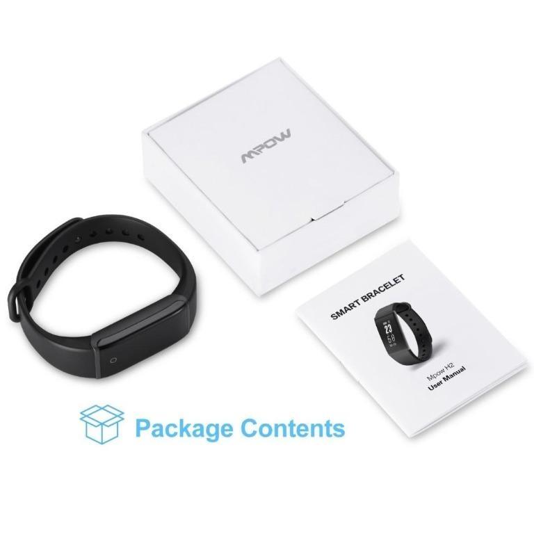 5933 Fitness Tracker Mpow H2 Smart Bracelet