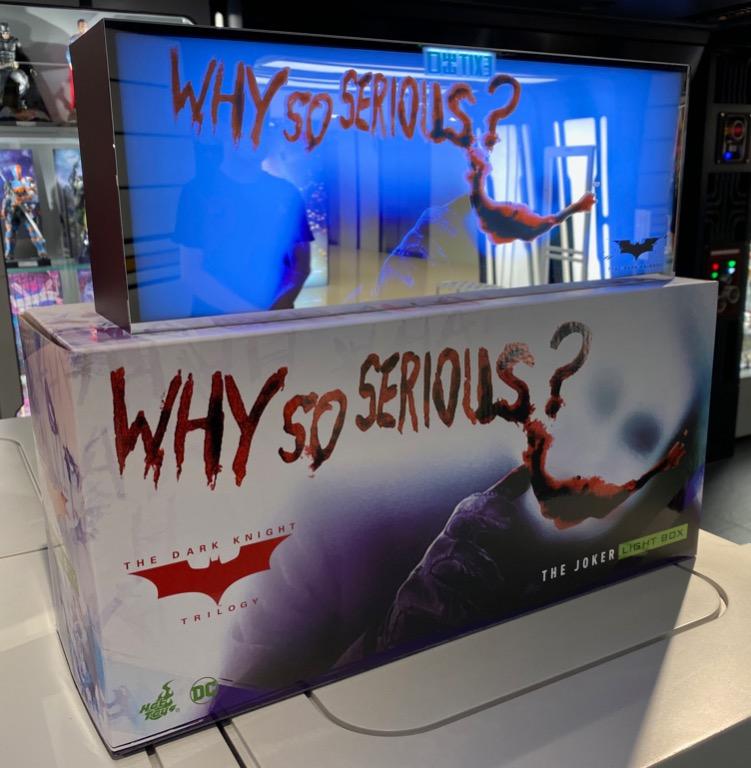 THE JOKER LIGHT-BOX ジョーカー　ライトボックス ダークナイト ジョーカー ロゴ ライトボックス Why So Serious
