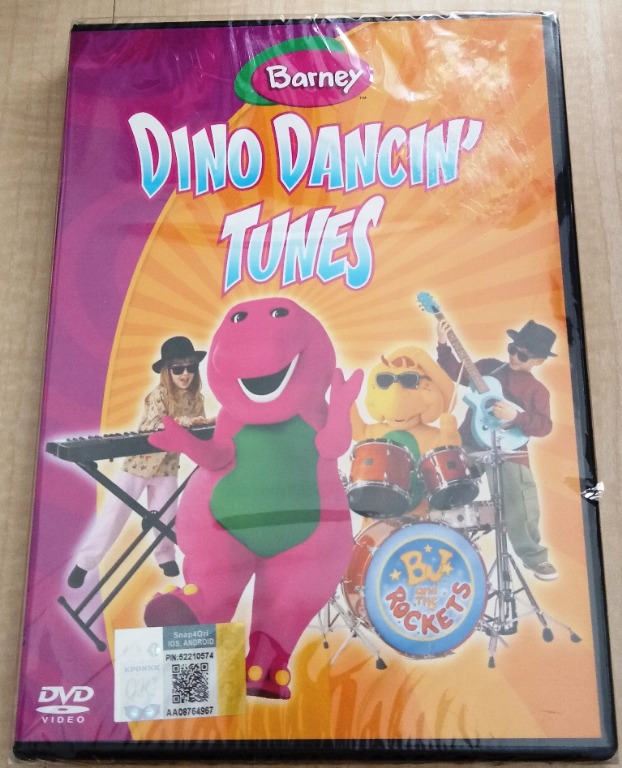 Barney Dino Dancin' Tunes DVD, Hobbies & Toys, Music & Media, CDs ...