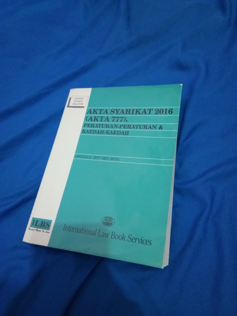 BUKU AKTA SYARIKAT 2016 BM Terkini Masih Baru, Textbooks on Carousell
