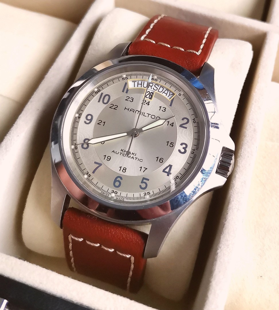 Hamilton khaki on sale king champagne