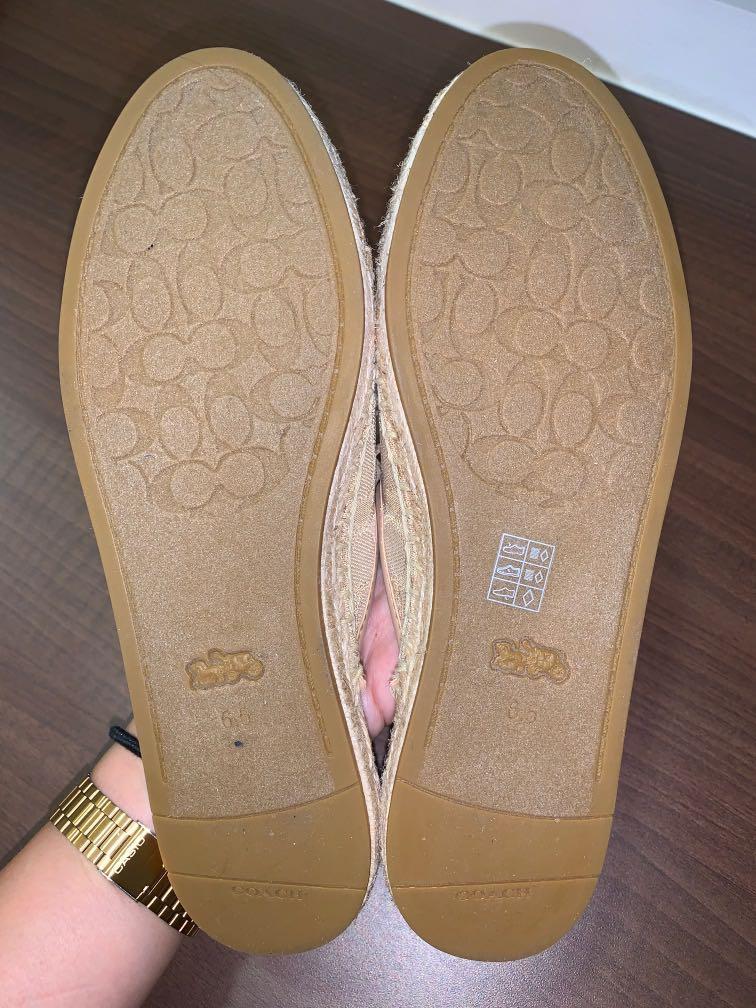 Coach Cassidy Espadrille Slip Ons Women s Fashion Footwear