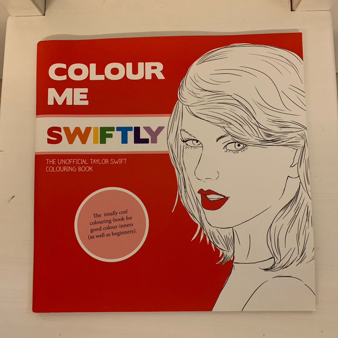 Wholesale Colour Me Swiftly - Unofficial Taylor Swift Colouring