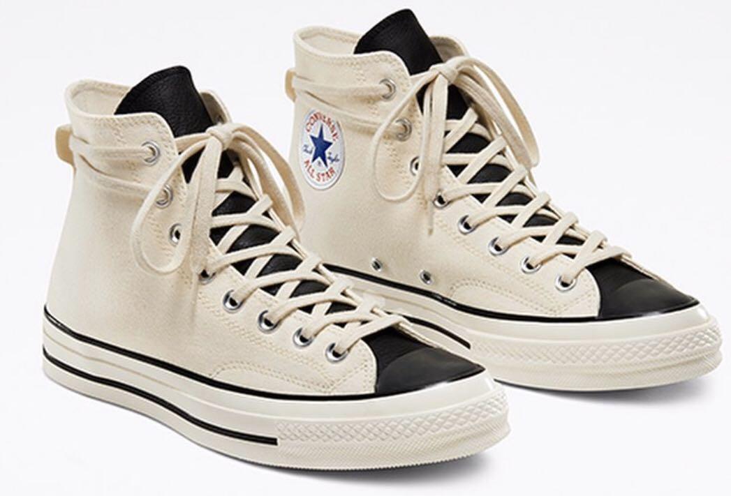 Converse x FOG WHITE Men s Fashion Footwear Sneakers on Carousell