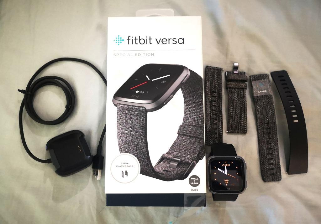open box fitbit versa