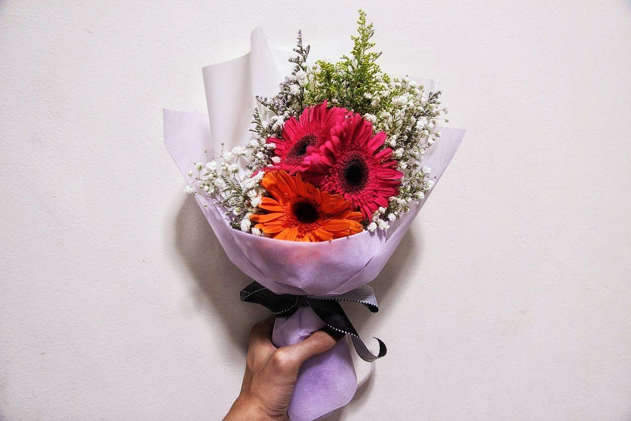 Closed] Gerbera Fresh Flower Bouquet 3 Stalk, Hobbies & Toys, Stationery &  Craft, Flowers & Bouquets on Carousell