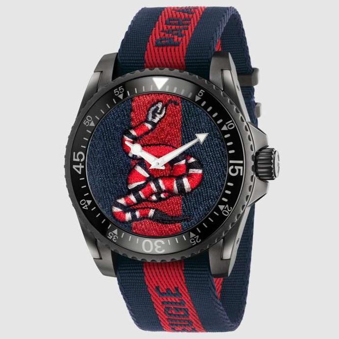 Gucci dive watch 45mm store review