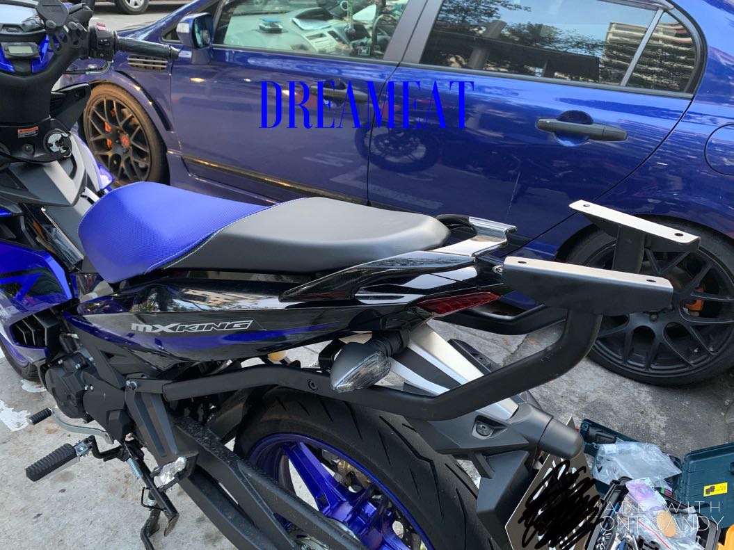 Heavy Duty Type Rack For Yamaha Sniper Mx King Free Installation Rack Only Motorcycles Motorcycle Accessories On Carousell