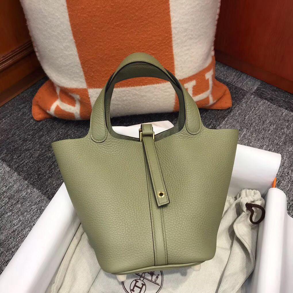 Hermes Picotin New Color, Luxury, Bags & Wallets on Carousell