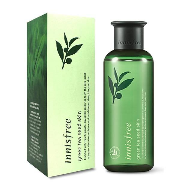 innisfree green tea toner