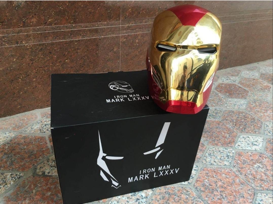 Wearable Life Size 1 1 Scale Iron Man Helmet Mark 85 Toys Games Bricks Figurines On Carousell