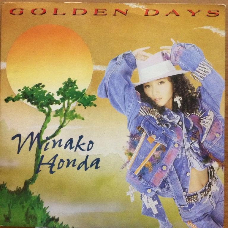 LP 黑膠唱片本田美奈子Minako Honda Golden Days / Crazy Nights 7