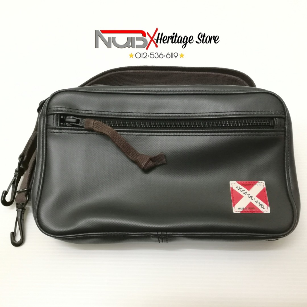 Luggage label sling bag sales