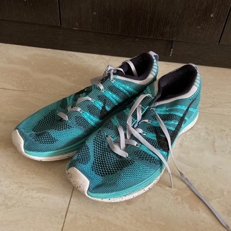 Nike Flyknit Lunar 3 - US9.5 （分類：波鞋）位於 Hong Kong。 由 auxaudio 提交（商品編號 285153025，圖片 1）。簡介： 新舊如圖 SF到付。