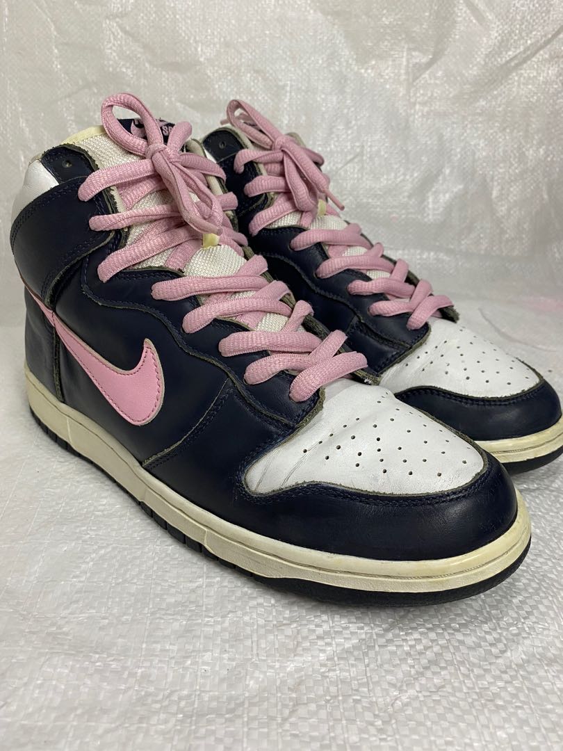 Nike SB Dunk High Shy Pink Men s Fashion Footwear Sneakers on
