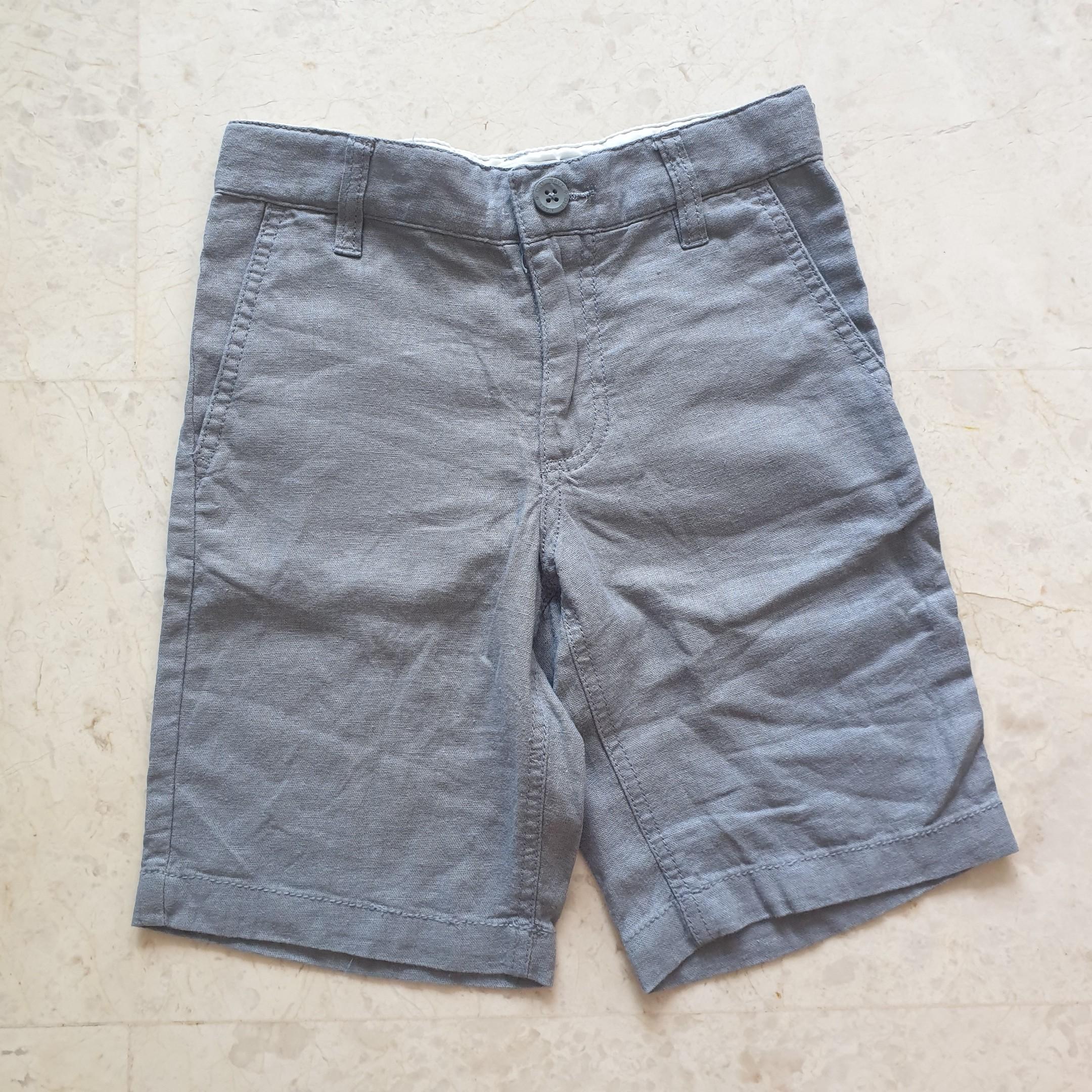 Old Navy Linen Shorts Size 6 Years Old Babies Kids Boys Apparel 4 To 7 Years On Carousell