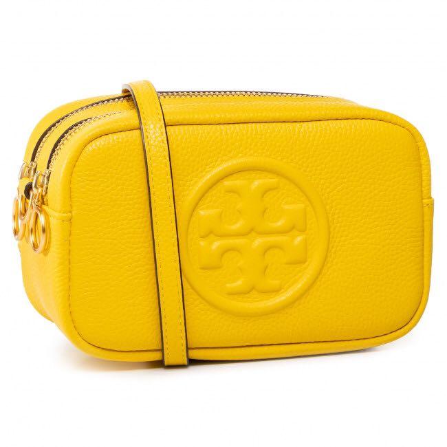 Tory burch perry sales bombe mini bag yellow