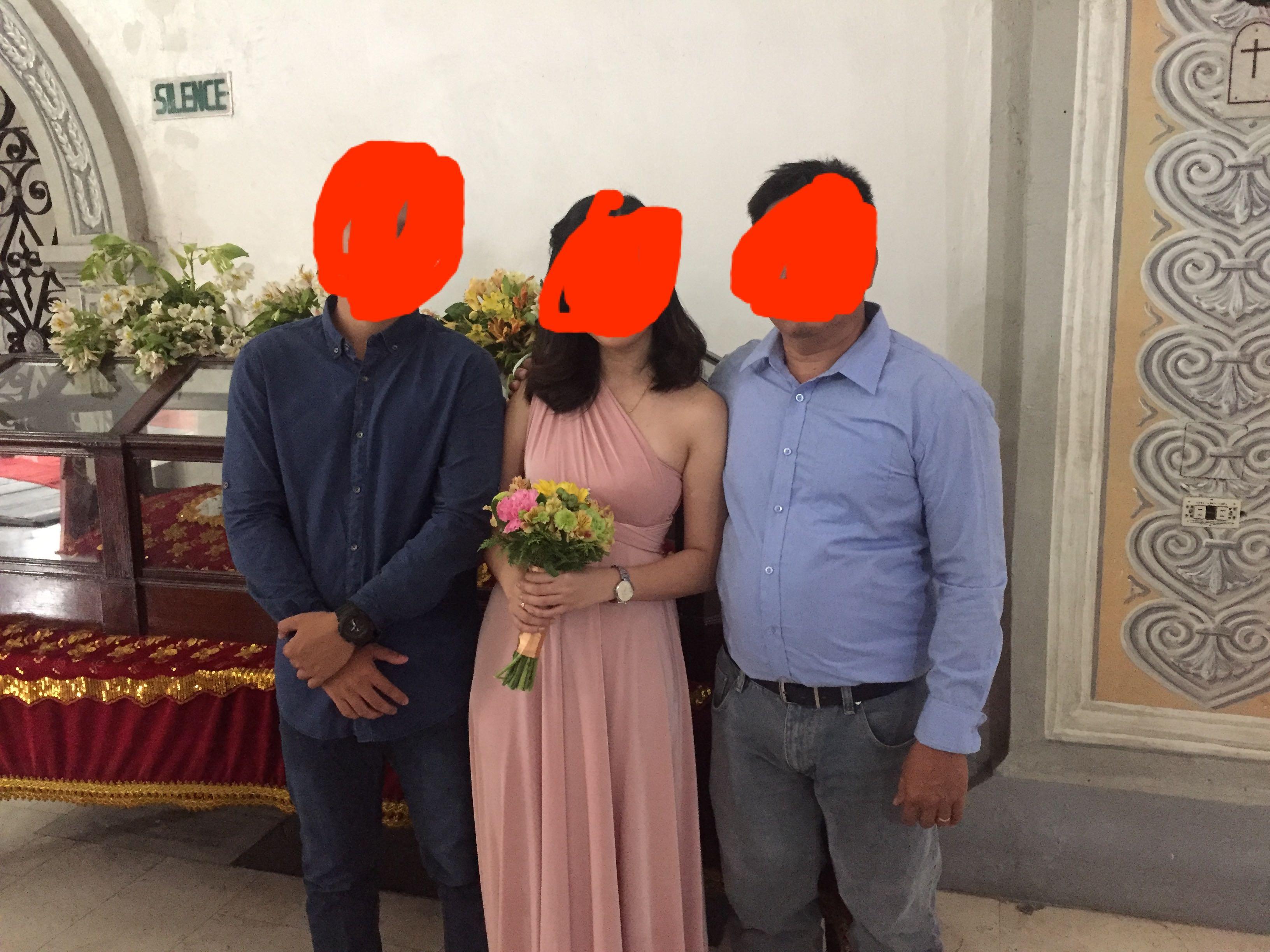 Pink Infinity Dress for Bridesmaids (Category: Evening dresses & gowns) located in Makati City. Submitted by apaba (Listing ID 285118422, Image 1). Description: .