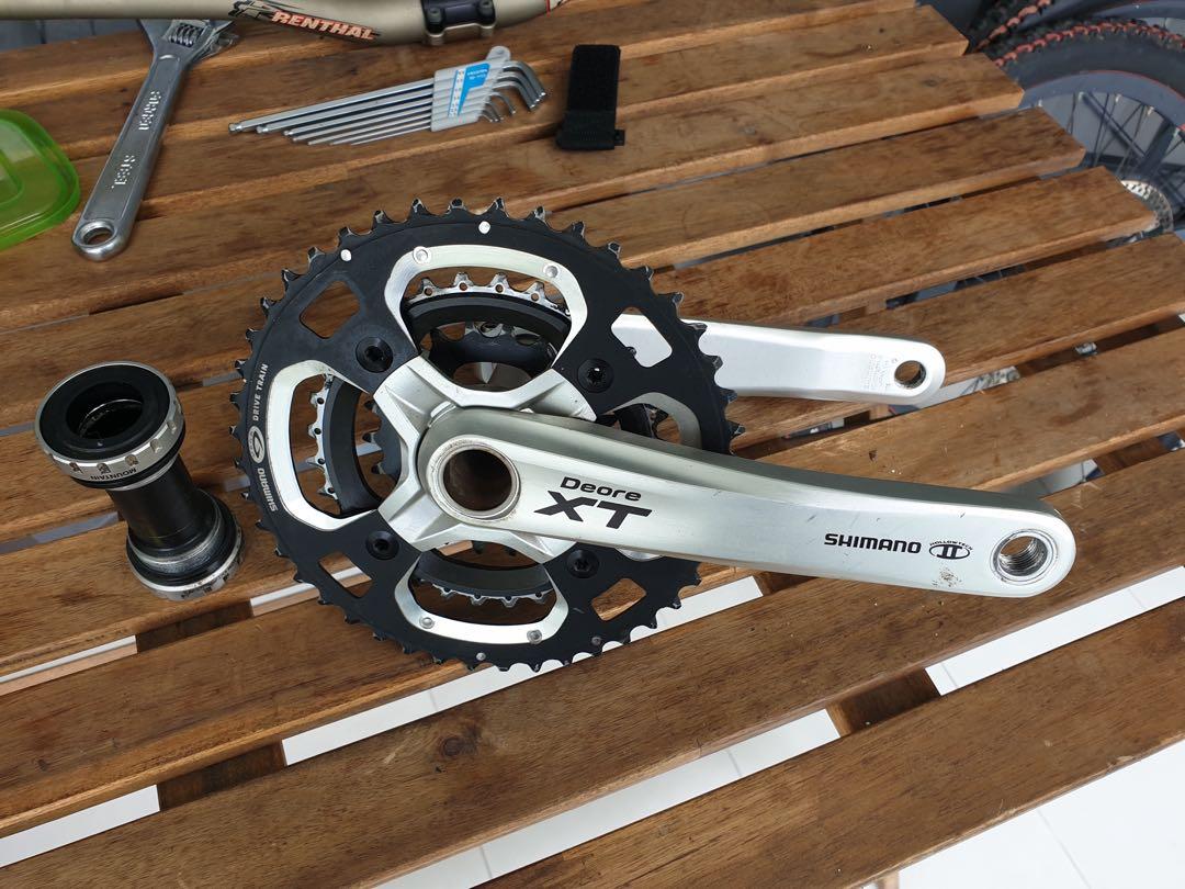 Deore xt m770 best sale crankset