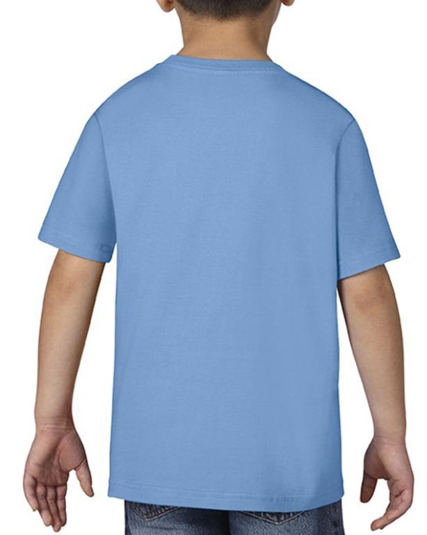 SKY BLUE SOFTEX SHIRT HEAT PRESS AND SILKSCREEN PRINTING, Men's Fashion ...
