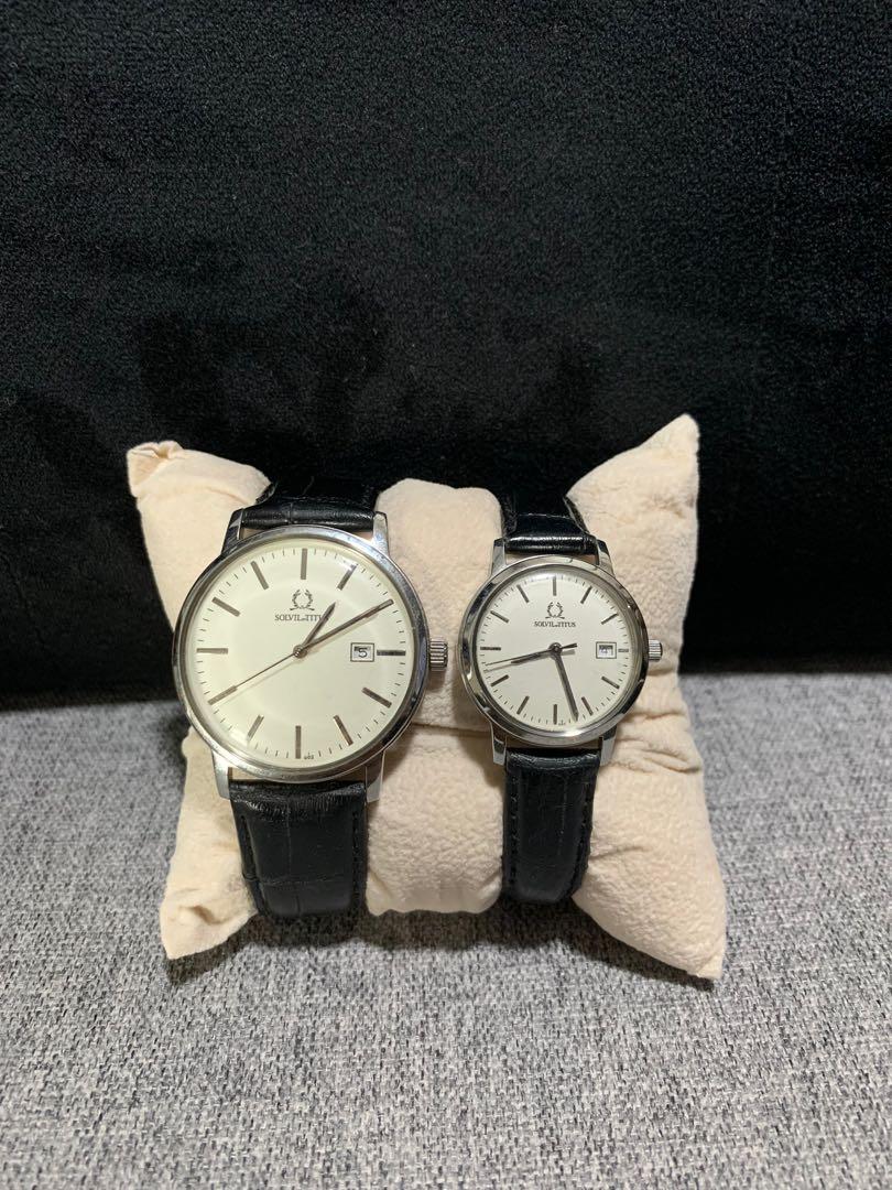 Solvil titus couple watch hotsell