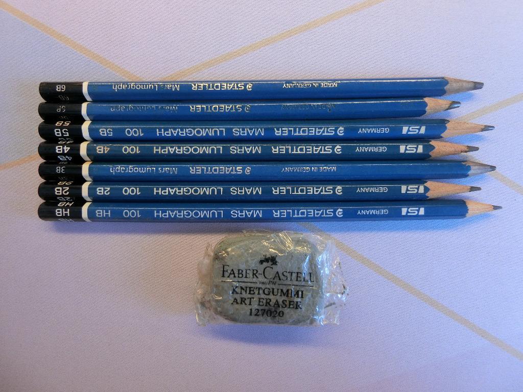 Staedtler Sketch Pen Pencil Eraser 施德樓素描筆鉛筆 擦膠 書本 文具 文具 Carousell
