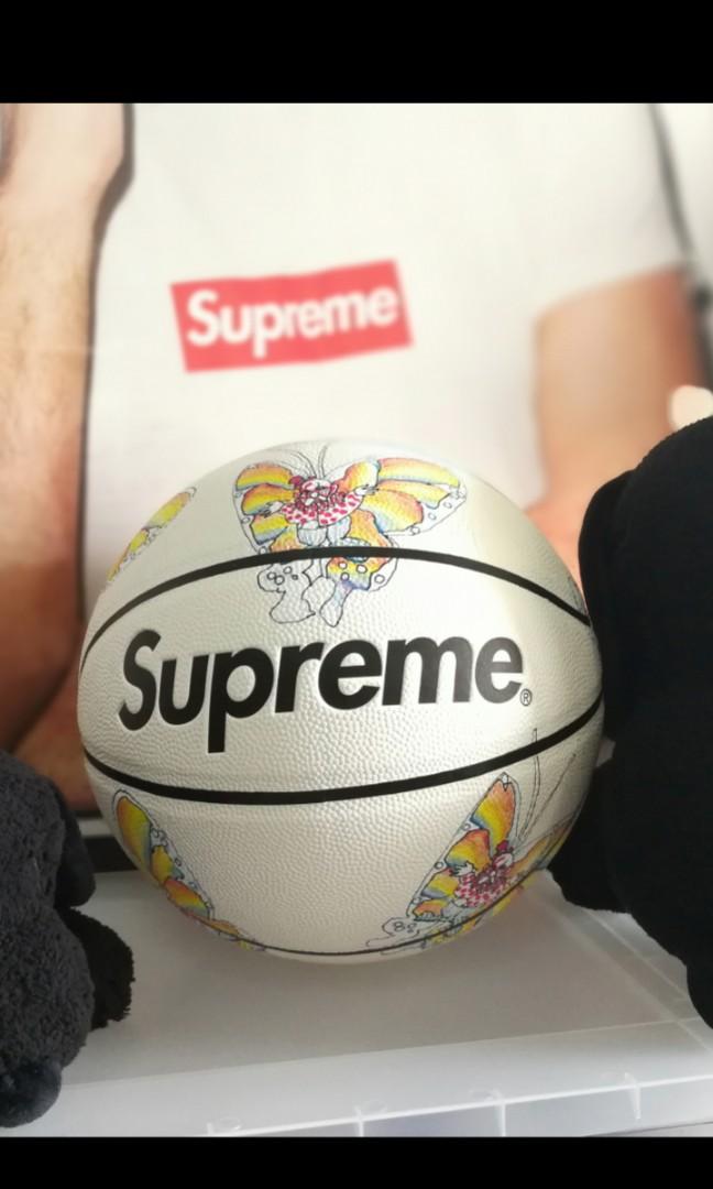 ボール supreme Gonz Butterfly Basketball SUPREME GONZ BUTTERFLY SPALDING BASKETBALL WITH SHOOTING