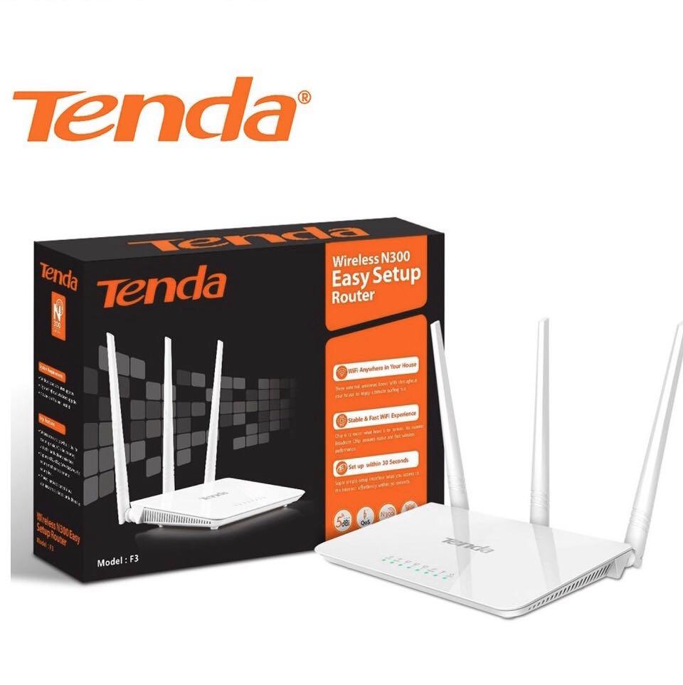 Tenda F3 Router (Category: Networking) located in Manila. Submitted by sdfsolutions (Listing ID 285110541, Image 1). Description: Legit Router Tenda F3 [English Version] Interface1*10/100M auto-negotiation WAN port 3*10/100M auto-negotiation LAN ports Standard&ProtocolIEEE802.11/b/g/n Speed300Mbps over 2.4GHz band Antenna3x5dBi external undetachable antennas Setting on Access Point 100pcs Stocks TAGS: Wifi Tenda Router Adapter Wireless adapater W