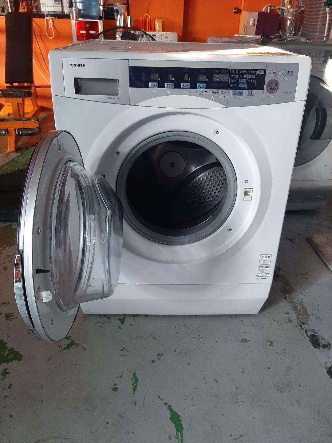 Toshiba Automatic Washing Machine with 100Heatdryer 2ndhand Japan