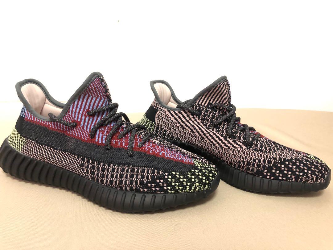 Pink on sale yeezy boots