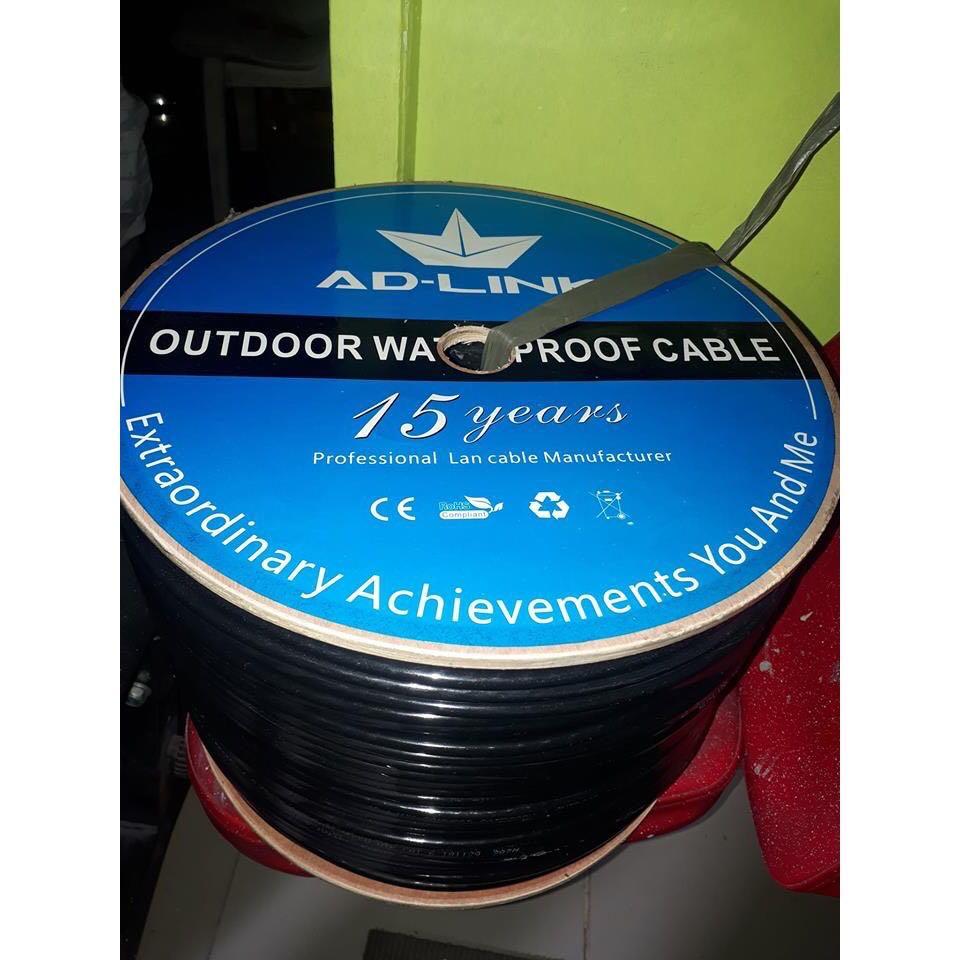 UTP cable for outdoor CAT6 (Category: Cables & Adaptors) located in Manila. Submitted by sdfsolutions (Listing ID 285109682, Image 1). Description: Tags: Internet Cable Lan cable Utp cable Ftp cable Pure copper Copper Router Extender Repeater Adlink 1 roll CCA Outdoor Indoor CAT6 cat6 cat6e.