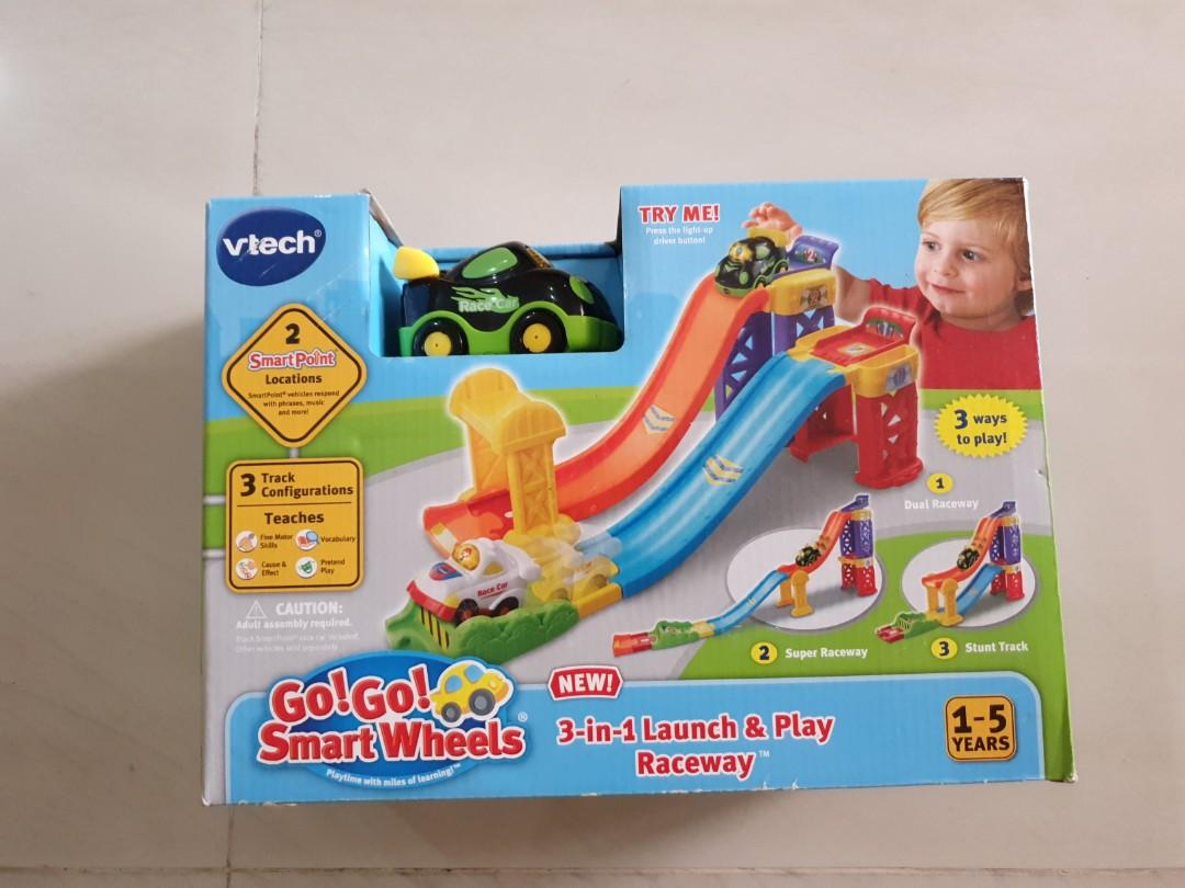 vtech launch and play raceway