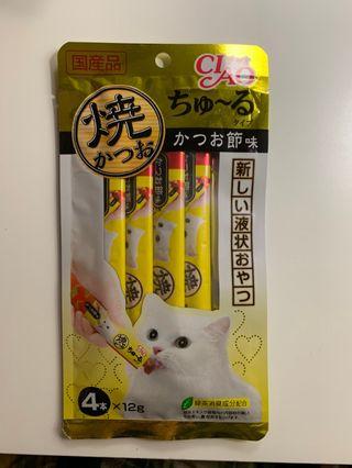 Ciao Cat Treat Snack - Bonito sauce and mullet (INABA)