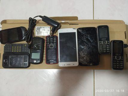 Mix mobile phones for parts