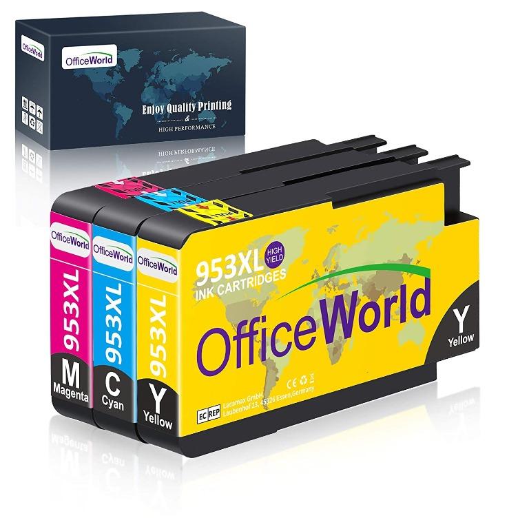 5865 Officeworld Replacement For Hp 953 953xl Color Ink Cartridges High Capacity Compatible With Hp Officejet Pro 8710 8720 7740 7720 8718 8715 8210 7730 8725 8218 8728 8730 8740 Electronics Others On Carousell