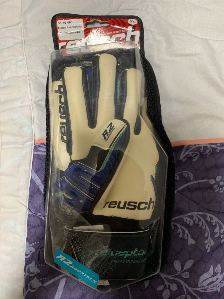 Authentic Reusch Receptor Pro A2 Bundesliga Goalkeeper GK
