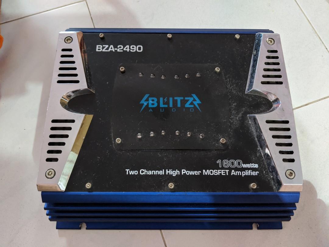 Blitz Amp 2ch Car Accessories Electronics Lights On Carousell Blitz Amp 2ch Car Accessories Electronics Lights On Carousell