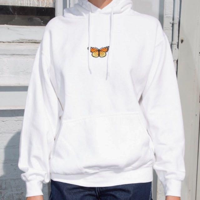 butterfly sweatshirt brandy melville