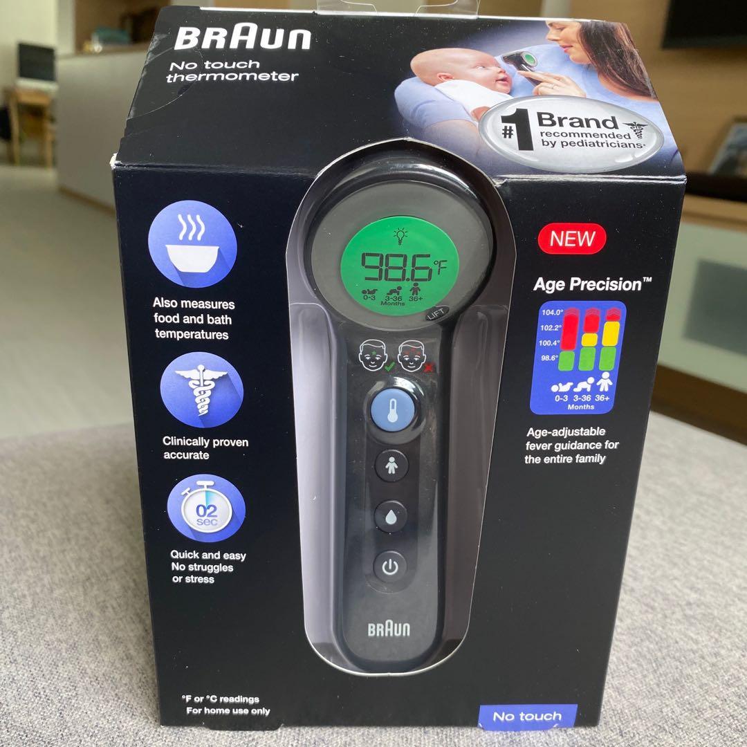 Braun thermometer BNT400 , Health & Nutrition, Thermometers on Carousell