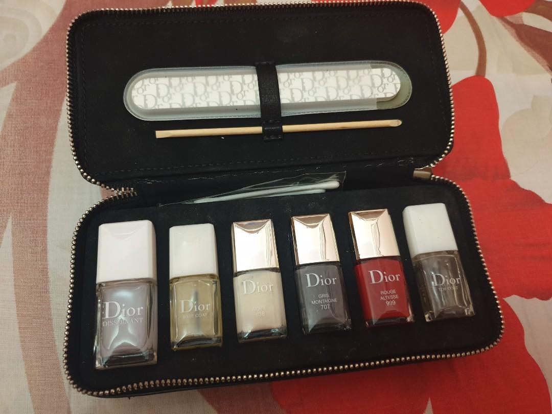 Christian Dior Manicure Couture Collection Nail Set Kesehatan Kecantikan Parfum Kuku Lainnya di Carousell