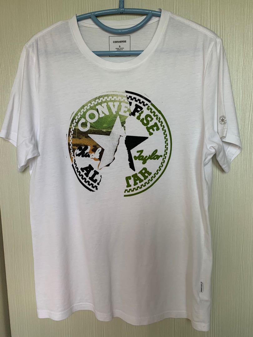 converse round neck t shirt