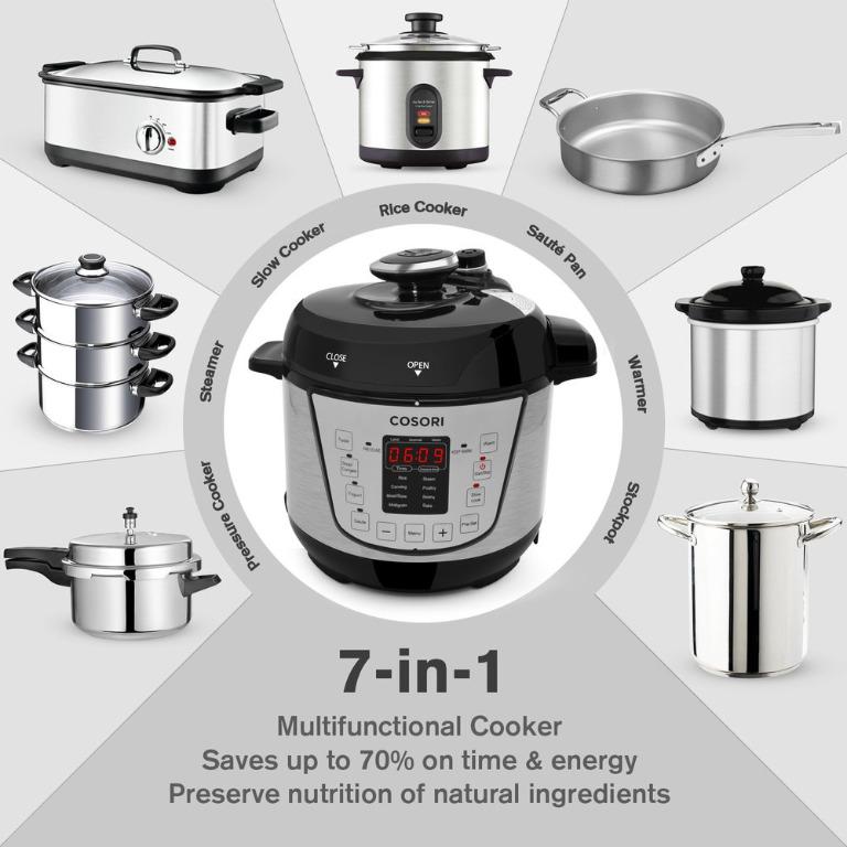 Cosori 2 qt pressure cooker hotsell