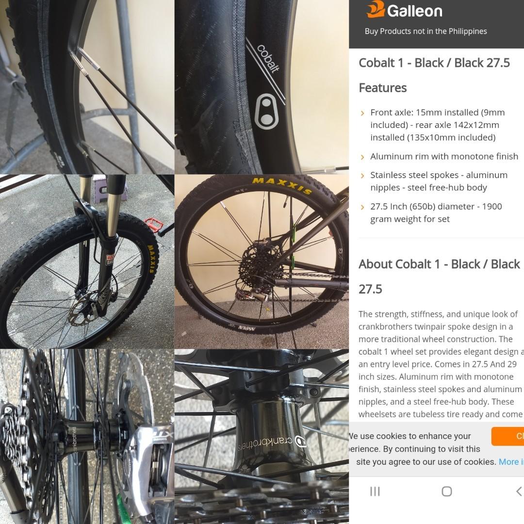 Crank brothers cobalt 1 deals 27.5