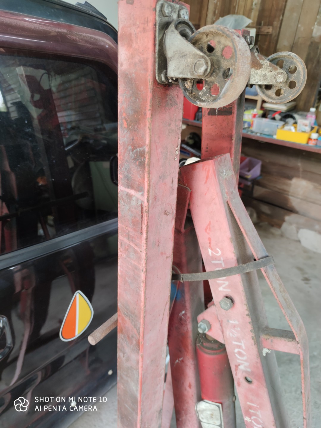 Engine crane jack engine anak gajah 2 ton, Auto Accessories on Carousell